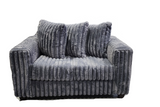 Alternate main view of Gia Gray 2-Piece Living Room Set sofa and loveseat