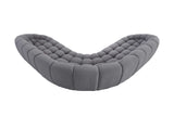 Bubbles Gray Sectional