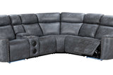 Romi Grey Power Reclining Sectional