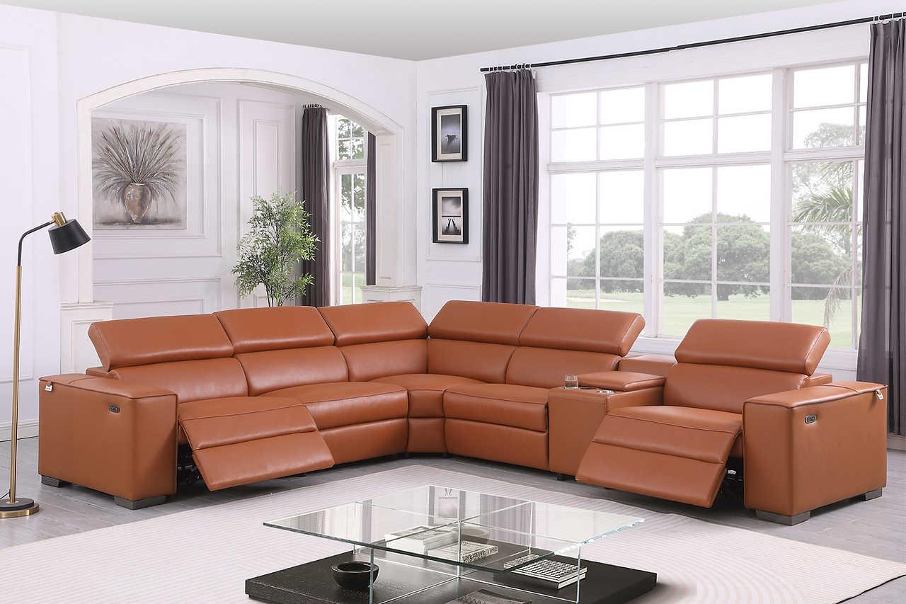 Picasso Carmel 6-Piece 2 Power Reclining Sectional