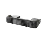 detail view of Sicilya Grey Sectional sofa fabric