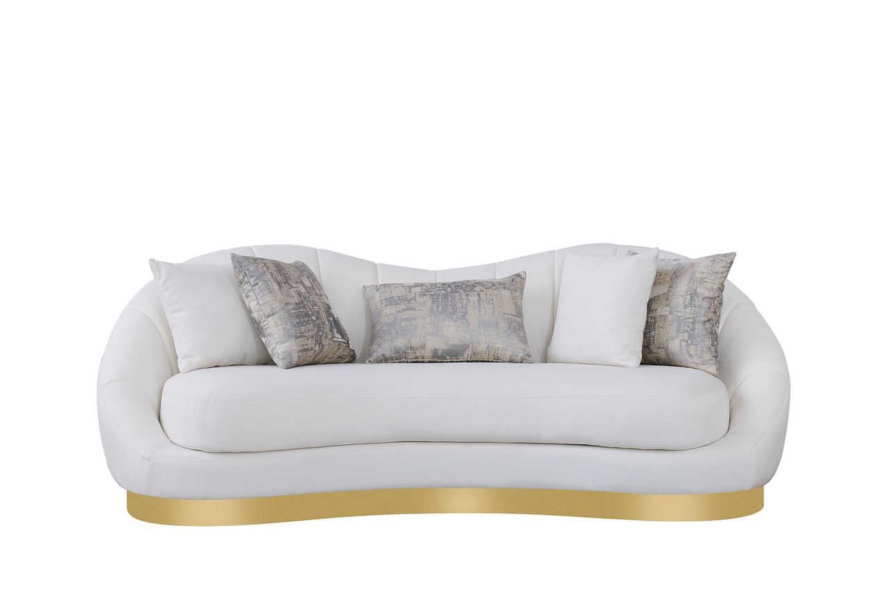Olena Ivory Living Room Set alternate main view