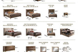 Essenza Bedroom set full overview with bed and nightstands