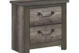 Main view of Amelia Brown Storage Platform Bedroom Set bed