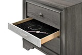 Hannah Grey dresser in grey finish with mirror