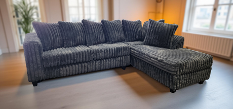 Gia Grey 2-Piece Sectional Sofa sectional sofa main view