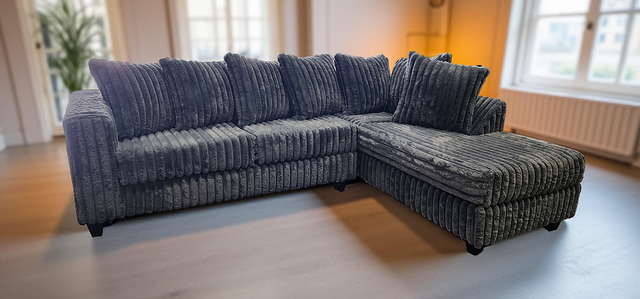 Gia Grey 2-Piece Sectional Sofa sectional sofa main view