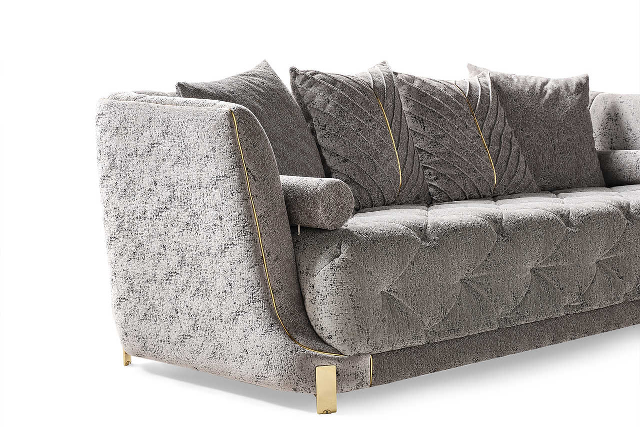 Elit Grey Chair back view