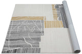 Boutique Gold Area Rug edge detail