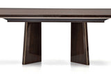 Eva Buffet glossy walnut lacquered surface