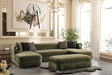 Brooklyn Green Sectional Sofa main view