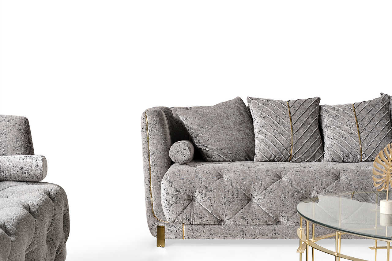 Close-up of adjustable headrest on Elit Grey Chair