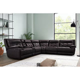 Starlight sectional adjustable power headrest close-up