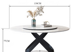 Modern Brooks dining table base design
