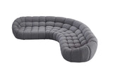 Bubbles Gray Sectional