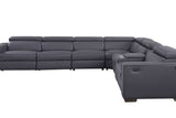 Picasso Dark Gray 7-Piece 3 Power Reclining Sectional