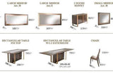 Essenza dining chair front view