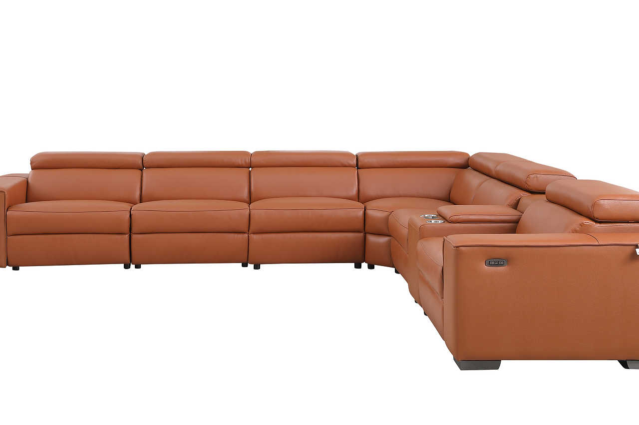 Picasso Carmel 7-Piece 3 Power Reclining Sectional