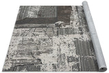 Boutique Espresso rug corner view highlighting edge finish