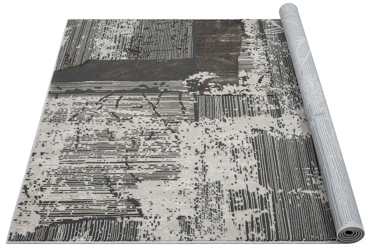 Boutique Espresso rug corner view highlighting edge finish