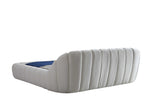 Bubbles King Platform Bed showcasing mattress support