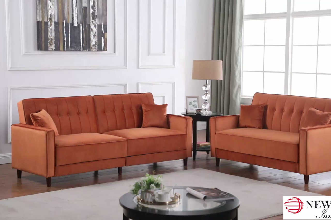Cozy Grey Loveseat Bed alternative style