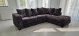 Gia Brown brown fabric 2-piece sectional sofa main view