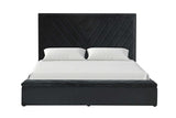Mio King Bed headboard panel detail
