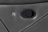 Close-up of LED light feature on recliner chair