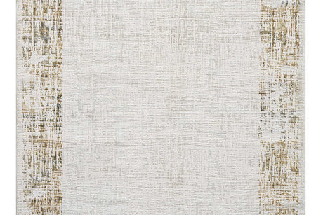 Boutique 454 Gold Area Rug full view