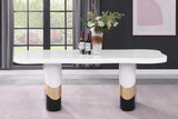 Orion dining set room view with table and chairs