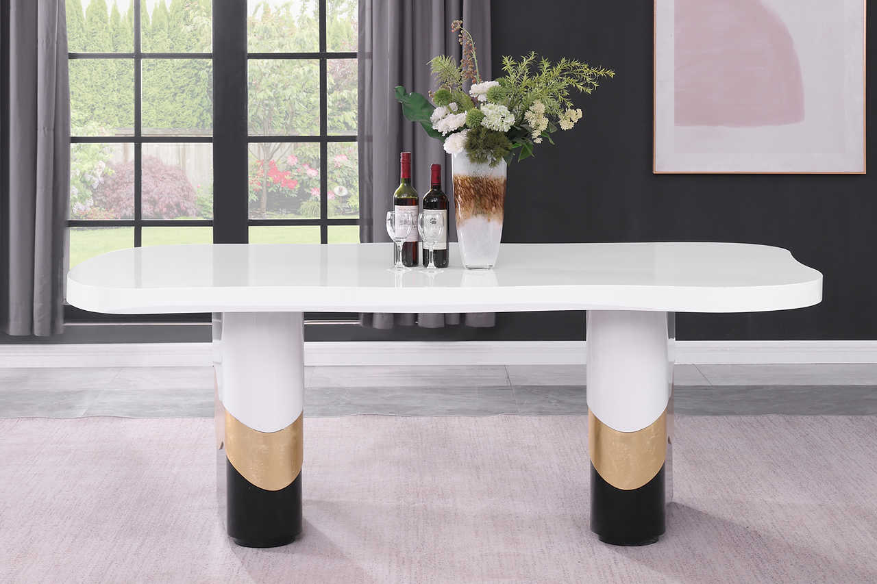 Orion dining set room view with table and chairs