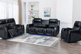 Bluetooth speaker integrated in Lex Power Reclining Sofa