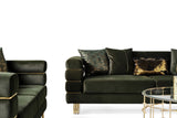 Main view of Luma Emerald Loveseat