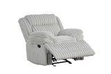 Set showing sofa, loveseat, and recliner together