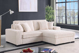 room view of living area with Comfy II sectional sofa