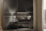 Luce Beige LED Italian Bedroom Set