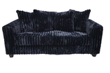 Side view of Gia Black 2-Piece Living Room Set