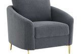 Another front angle of Lila Gray living room set