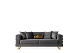 Main view of Luma Grey Living Room Set