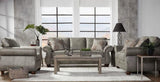 Goliath Mica Grey Fabric Upholstered Sofa main view