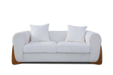 Stylus Ivory Living Room Set main view