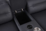 Power armless seat detail