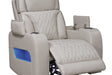 Skyline Beige Power Recliner front view