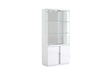 Chloe white high gloss dining buffet front view