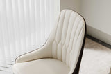 Brooks table with chair seating arrangement