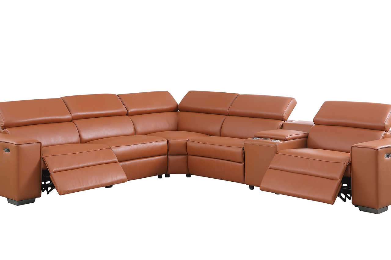 Picasso Carmel 6-Piece 2 Power Reclining Sectional