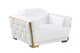 Hexor sofa, loveseat, and chair set front view