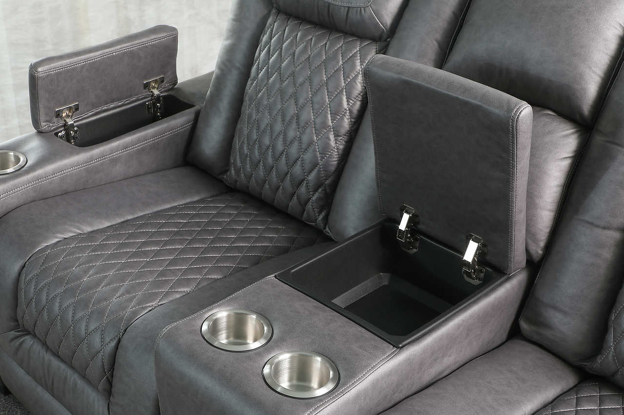 Close-up of polished microfiber fabric texture