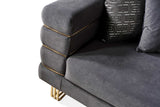 Luma Grey Armchair cushion detail